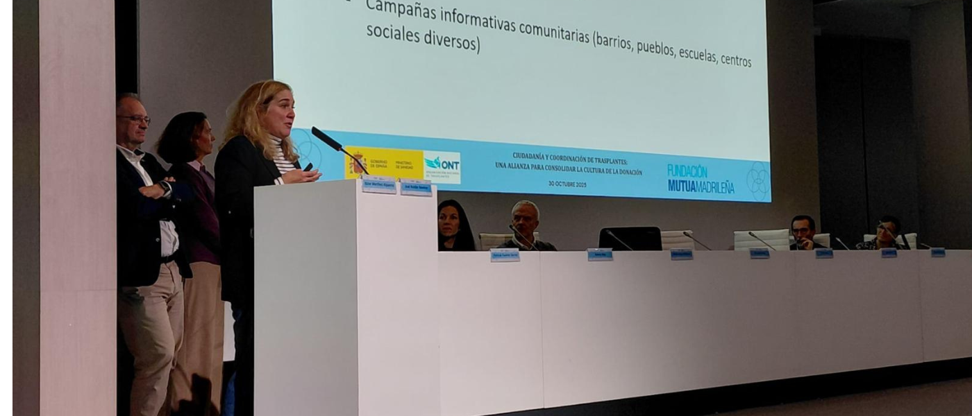 Paula Chao destaca el papel de la Atención Primaria en la promoción de la donación de órganos